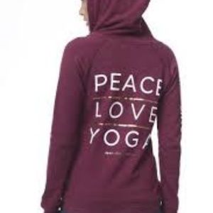Spiritual Gangster Peace Love Yoga Sweatshirt